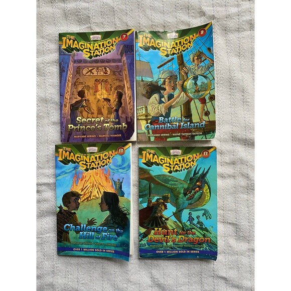 Imagination station books 7 8 10 11 Christian - Picture 1 of 5